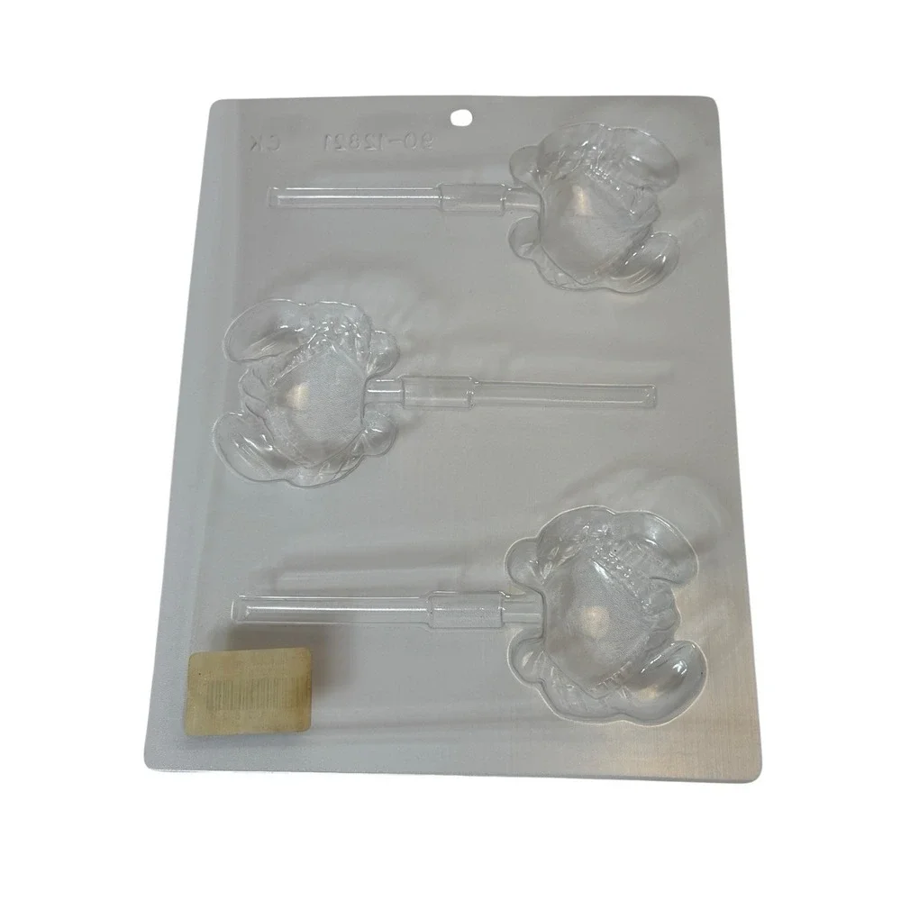 Plastic Candy Molds Beach Summer Crab‎ Suckers Lot of 5 Trays